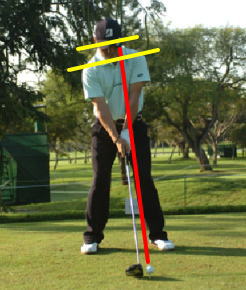 ゴルフは左目でスイング軸を作る